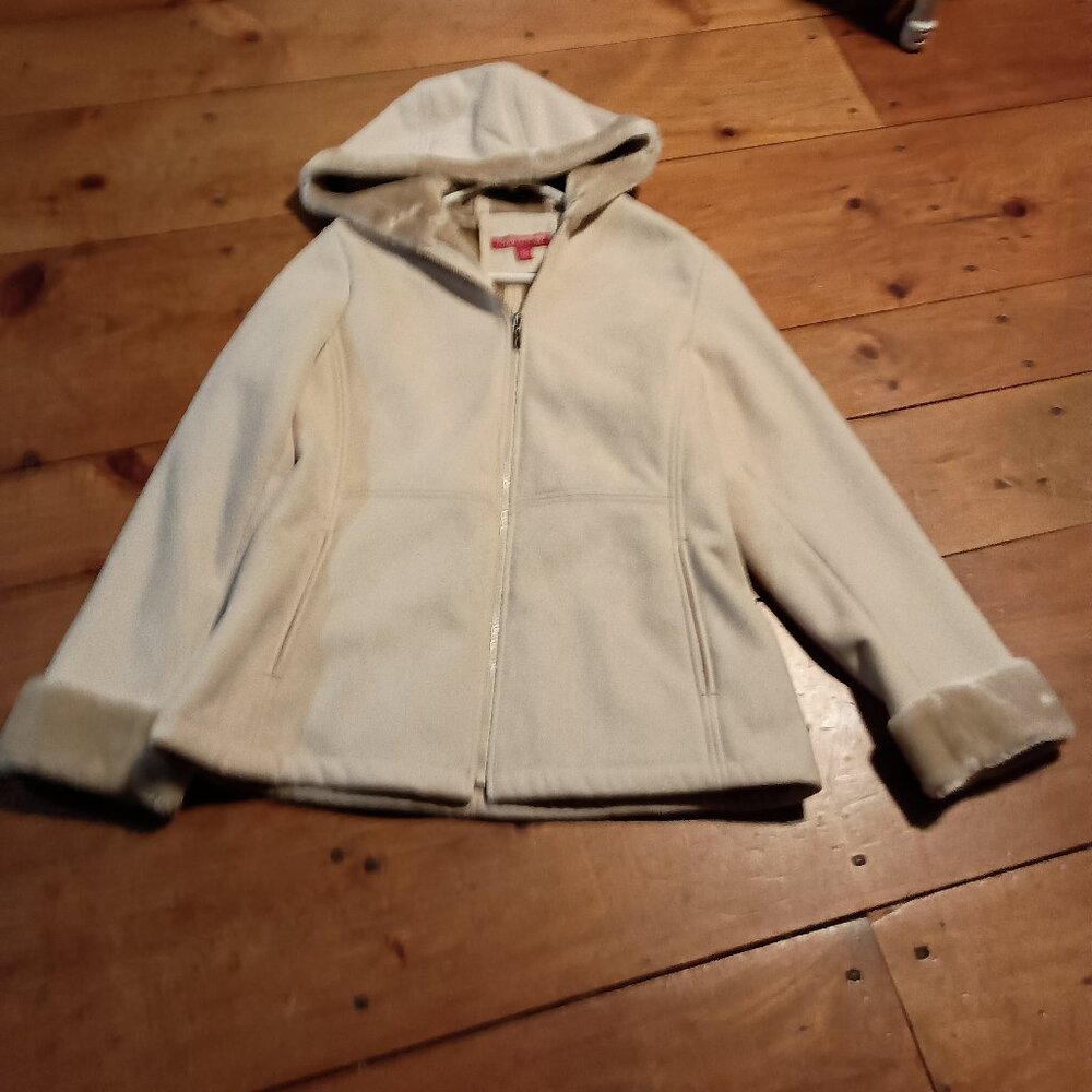 Gloria Vanderbilt faux suede jacket